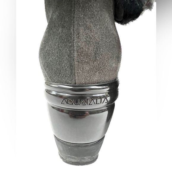 Aquatalia “Brass” Fold Down Wedge Boots - Size 9 - Picture 8 of 13